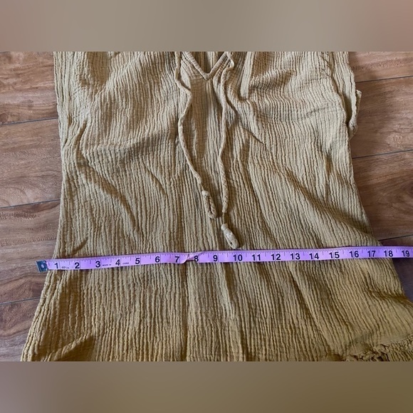 Saturday Sunday by Anthropologie Women’s Lydia Yellow Ombré Tunic Dress size S - Picture 7 of 14